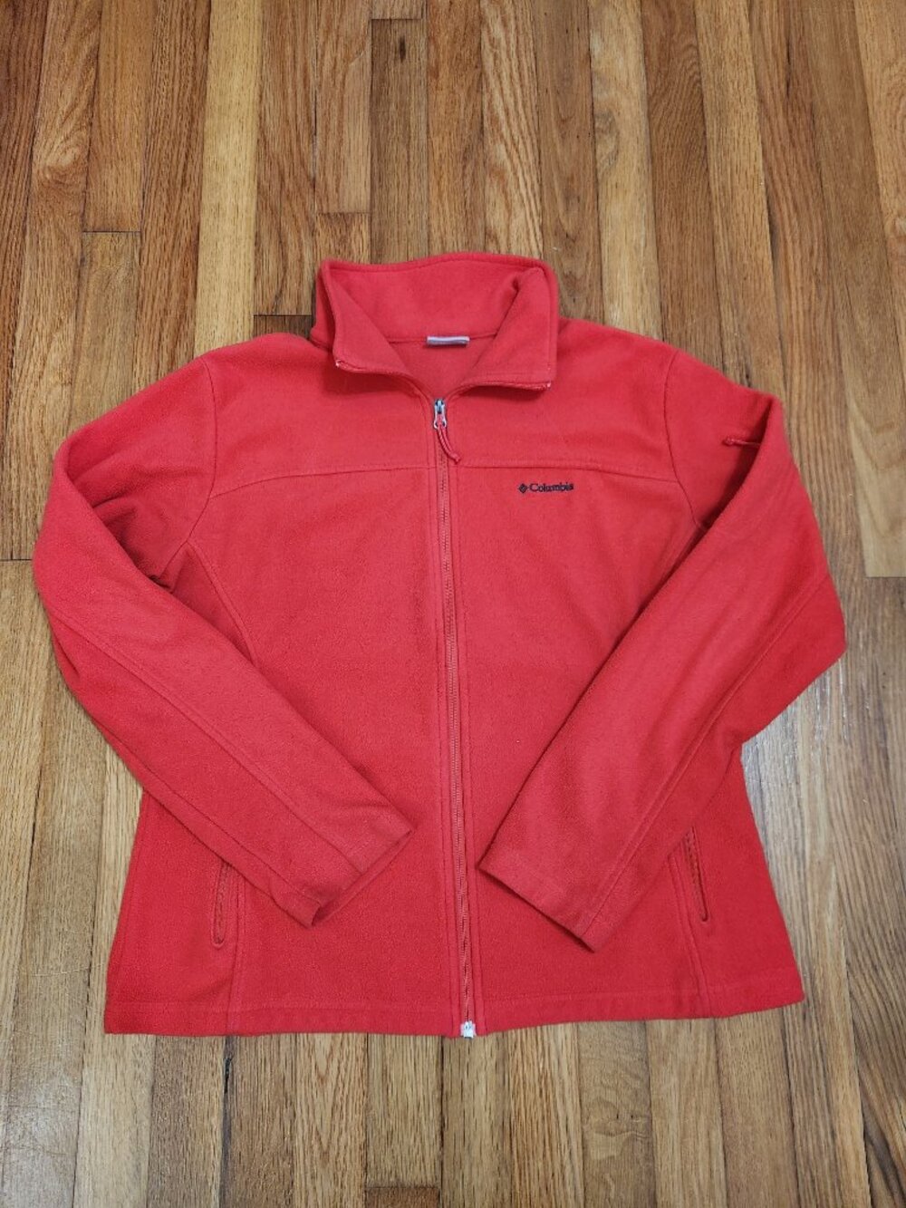 Columbia Fast Trek II Women’s Red Full Zip Fleece Jacket XL